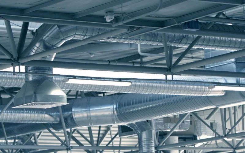Installation av Ventilation Koksflakt i Restaurang Storkok
