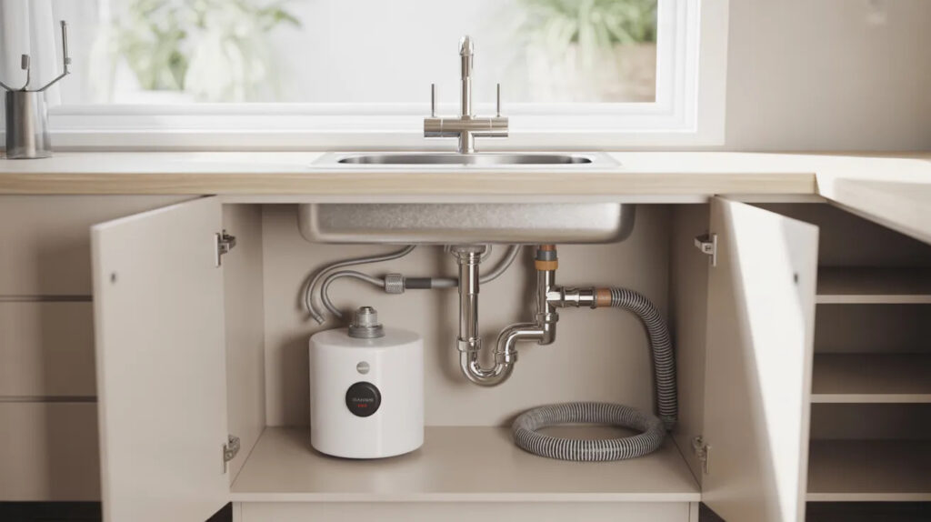 Installera eller byta varmvattenberedare